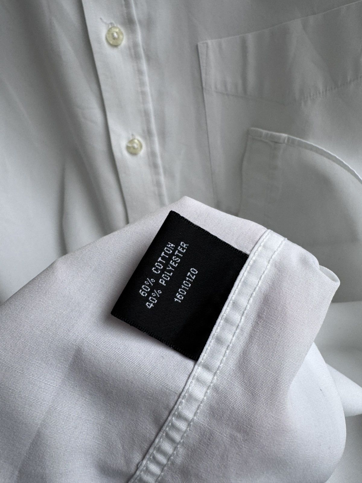 Balmain Balmain Paris Button Down Cotton Shirt Men’s Sz 16 / 41 Size US M / EU 48-50 / 2 - 9 Thumbnail