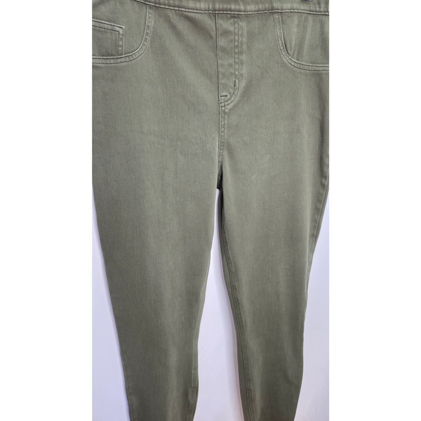 Spanx Spanx Od Green Jean-ish Leggings Jeggings Pants Size XL Size 34" / US 12 / IT 48 - 9 Thumbnail