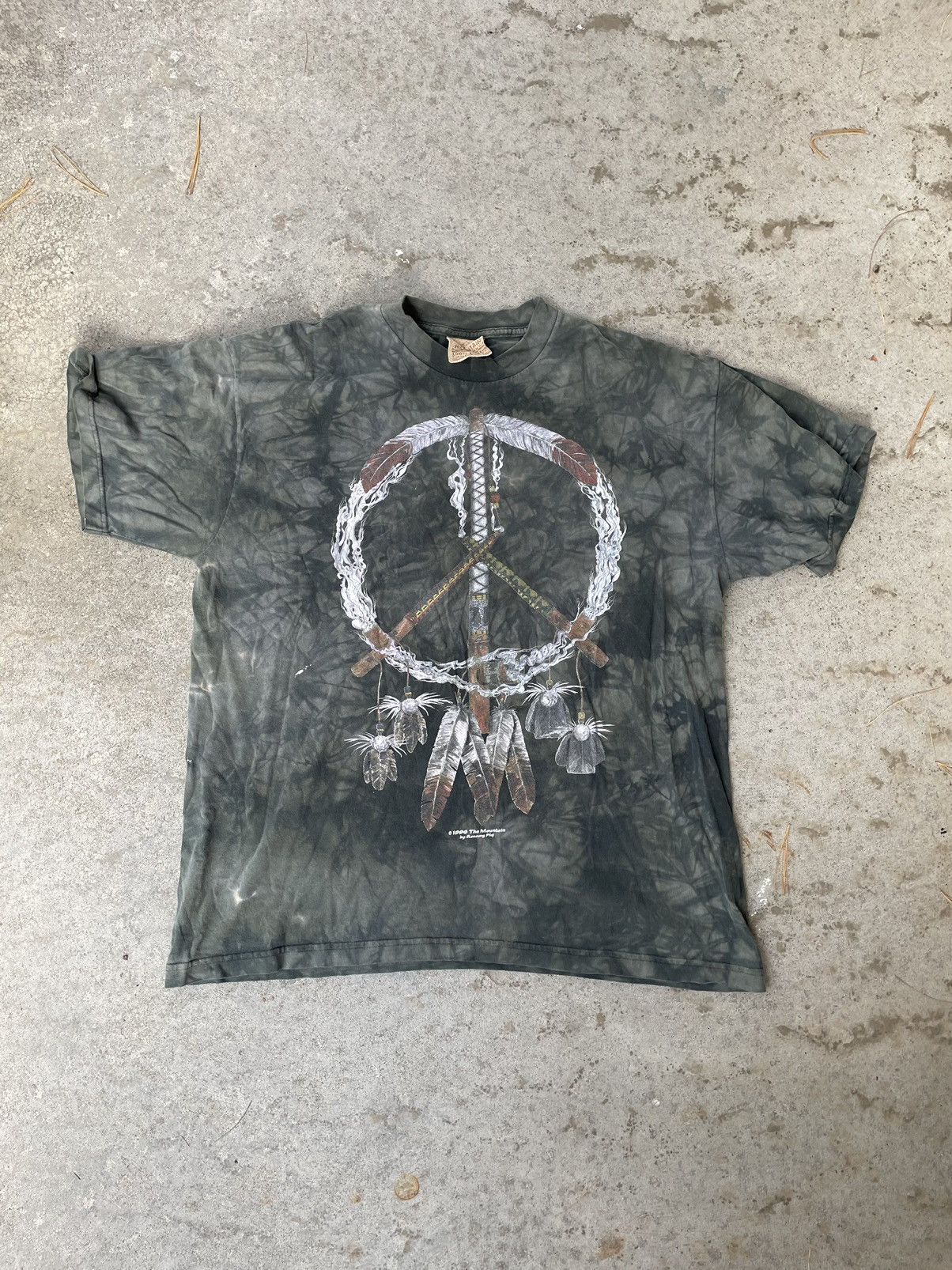 The Mountain The Mountain Peace Sign Tee Size US XL / EU 56 / 4 - 1 Thumbnail