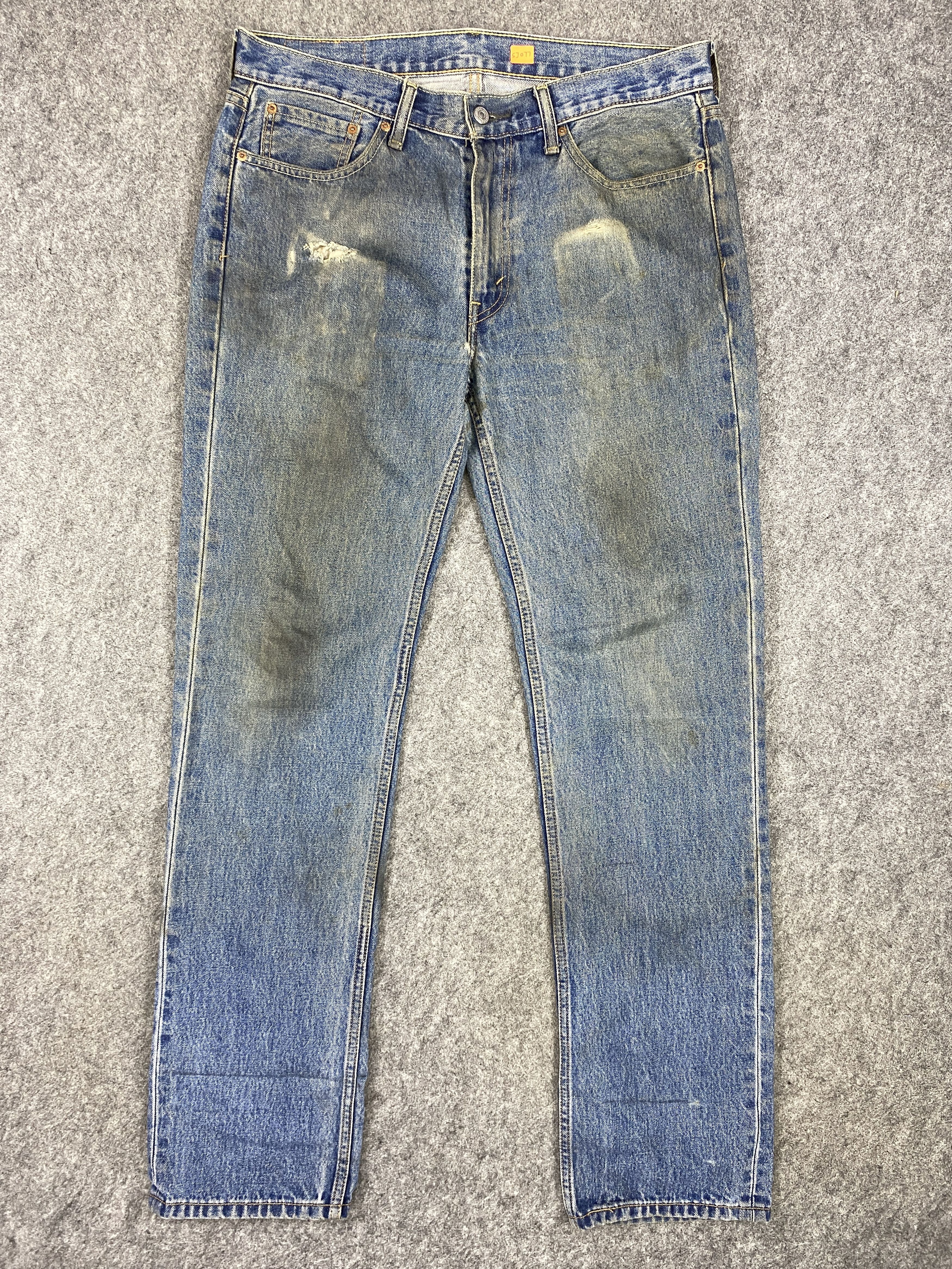 Levi's Blue Levi's 514 Jeans 36x34 Denim -SJ077 Size US 36 / EU 52 - 1 Thumbnail