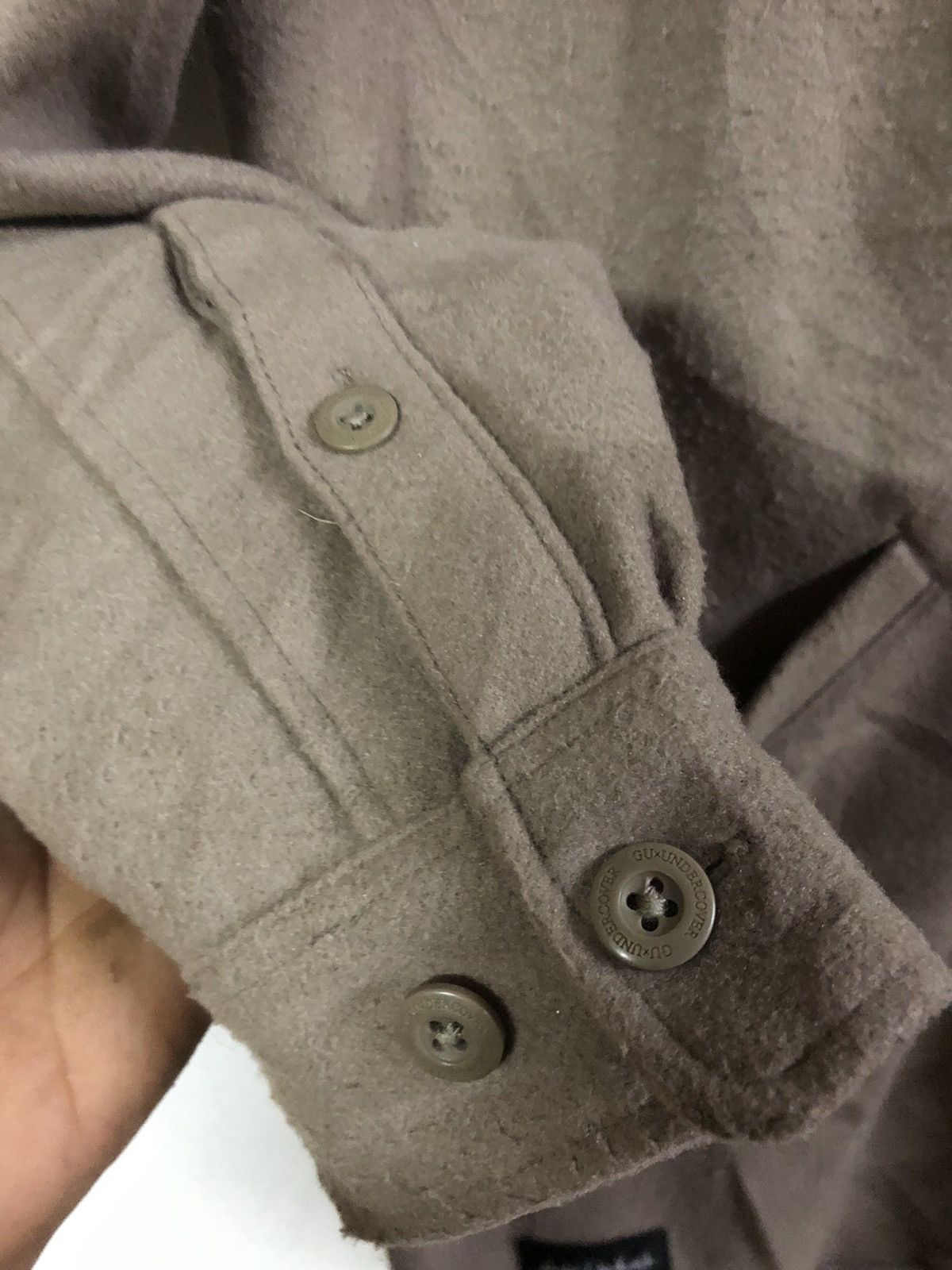 GU × Japanese Brand × Undercover GU x Undercover Roses Wool Jacket Size US L / EU 52-54 / 3 - 5 Thumbnail