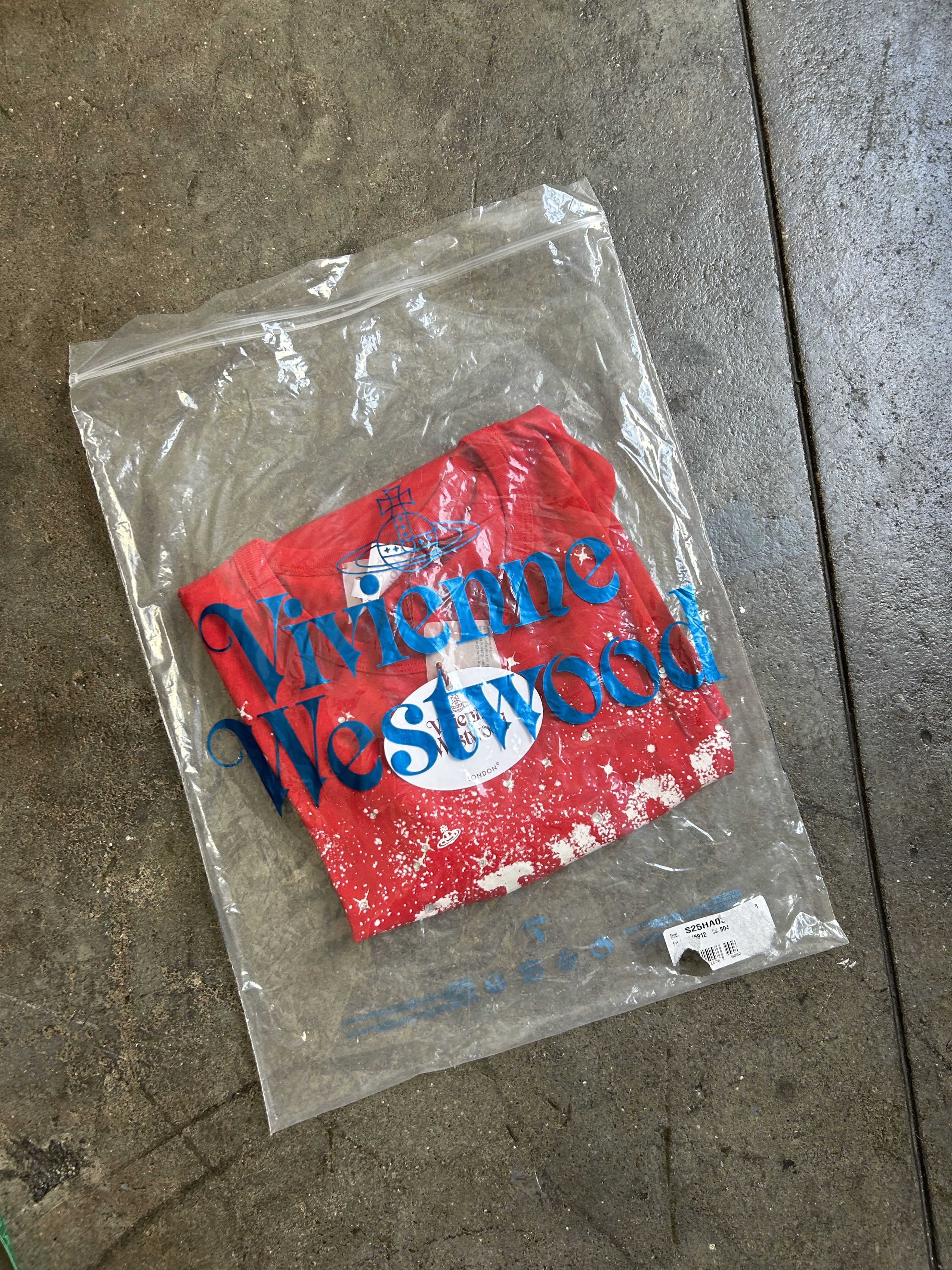 Vivienne Westwood LIMITED EDITION Hollywood Sign Vivienne Glitter Milky Shirt Size US S / EU 44-46 / 1 - 5 Thumbnail