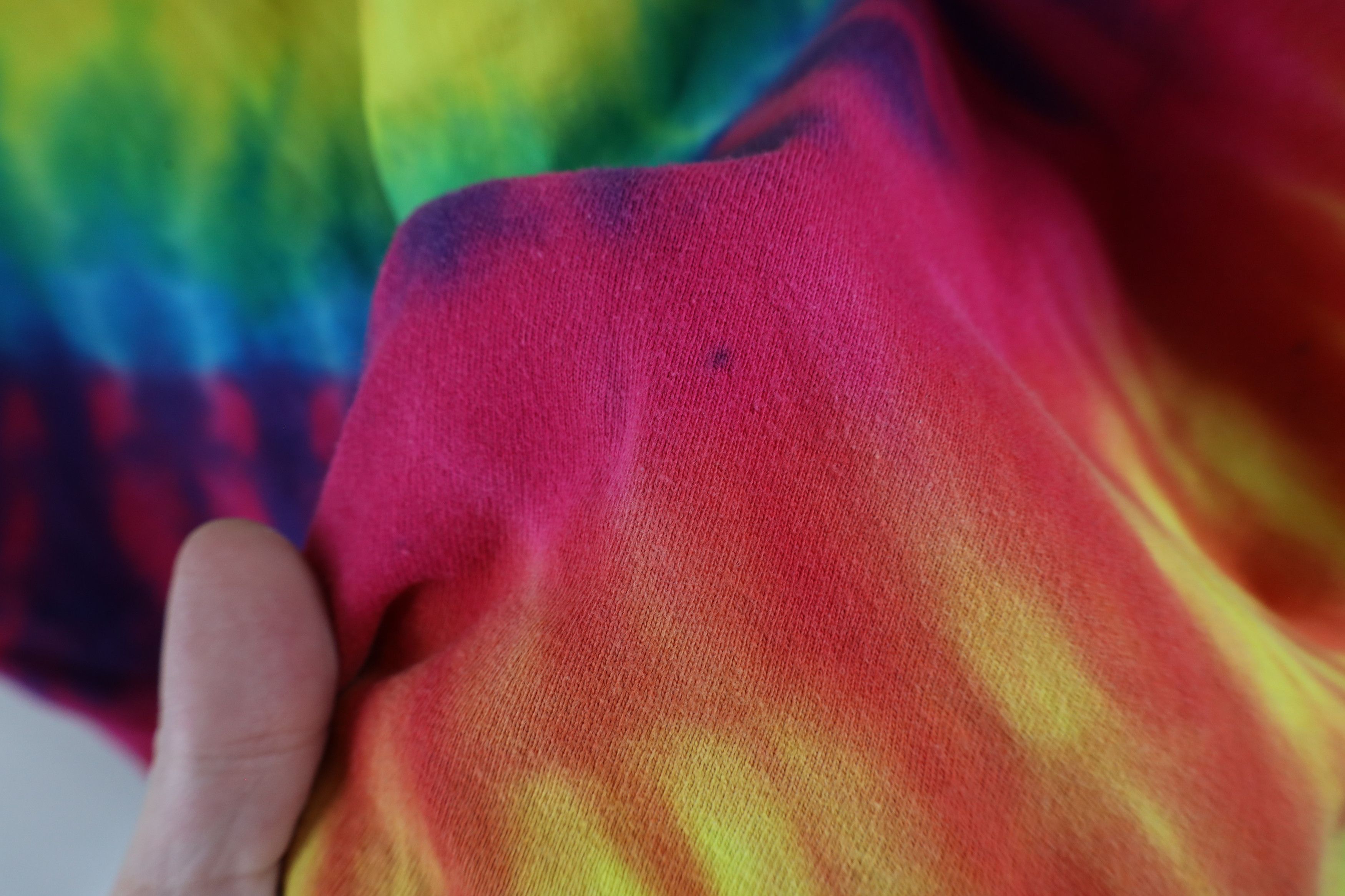 Vintage Vintage Rainbow Tie Dye The Kelly Richey Band T-Shirt Size US XL / EU 56 / 4 - 10 Thumbnail