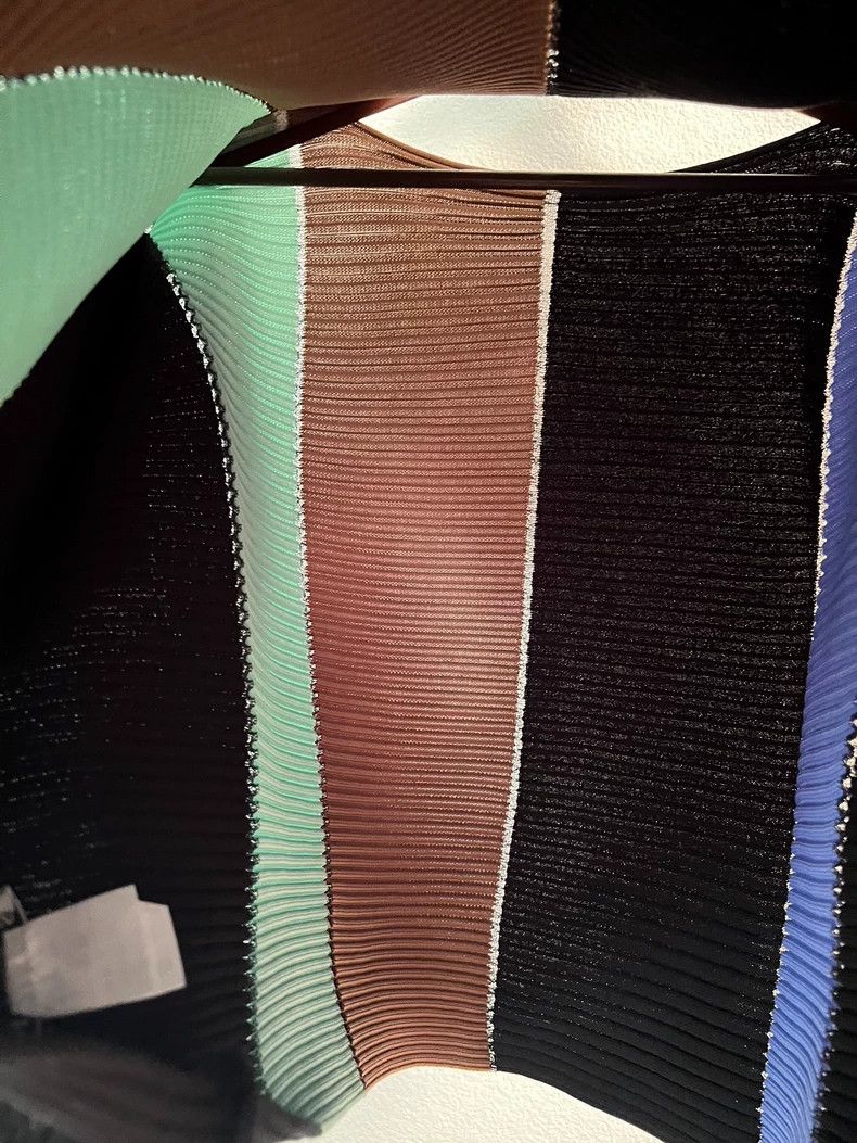 Issey Miyake Issey Miyake size:2 Black, coffee, green and blue main lin Size S / US 4 / IT 40 - 6 Thumbnail