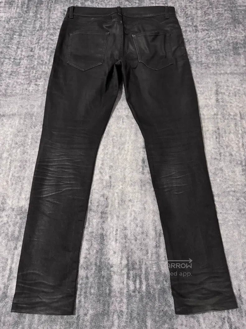 Saint Laurent Paris Saint Laurent Paris Knee Cut Wax Basic Jeans Size US 31 - 2 Thumbnail