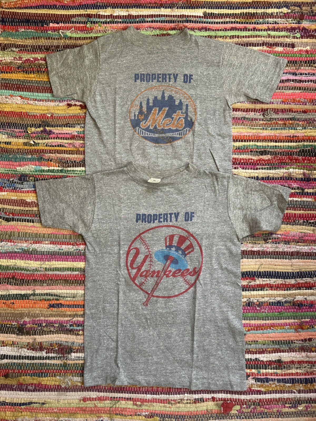 Vintage Vintage 1970’s NY Yankees and Mets T Shirts Size M 10-12 Size US XXS / EU 40 - 1 Thumbnail