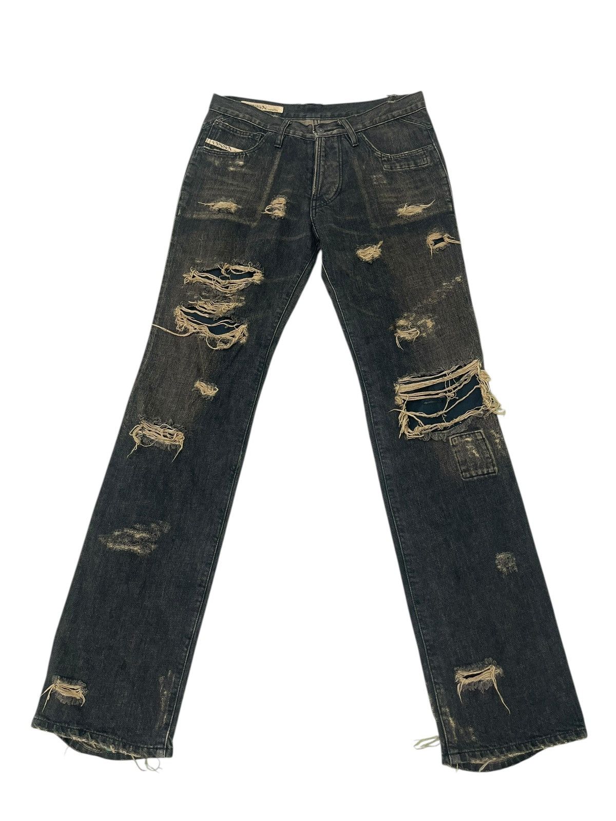 Japanese Brand Thrash Jeans Ossa Mondo 2🟦9 Size US 32 / EU 48 - 1 Thumbnail