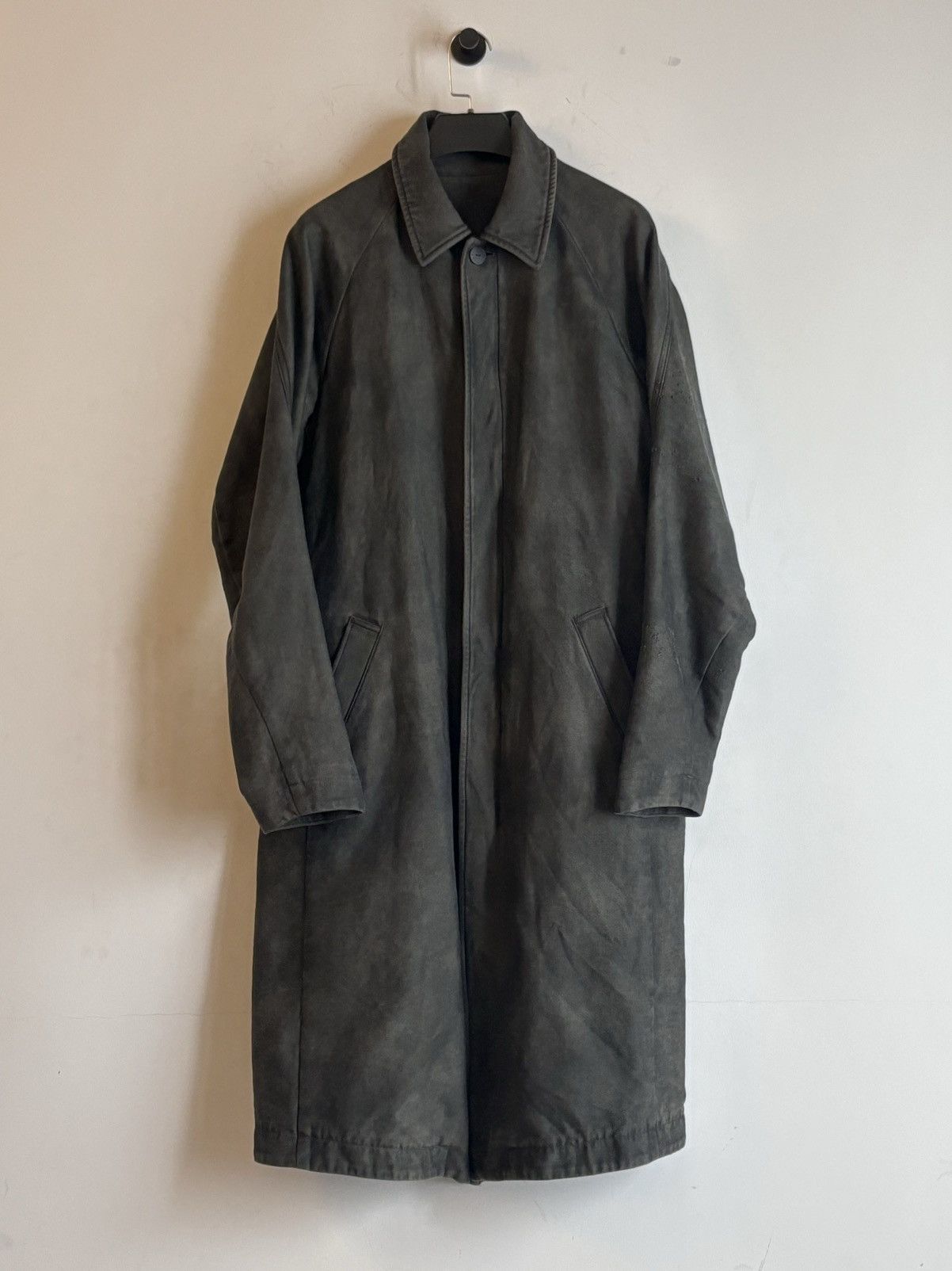 Devoa Devoa | Oil-Stained Distressed Coat Size US M / EU 48-50 / 2 - 1 Thumbnail