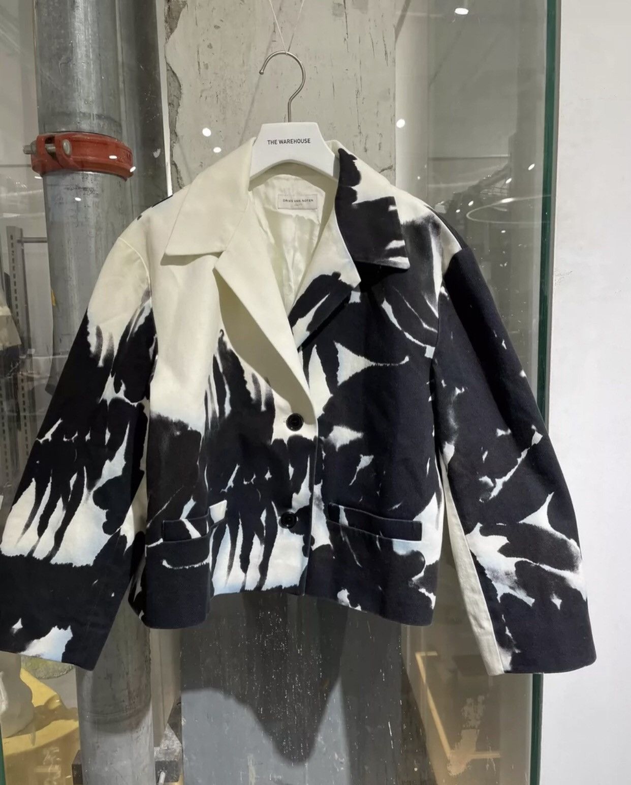Dries Van Noten Dries Van Noten 2019ss show cotton silhouette 