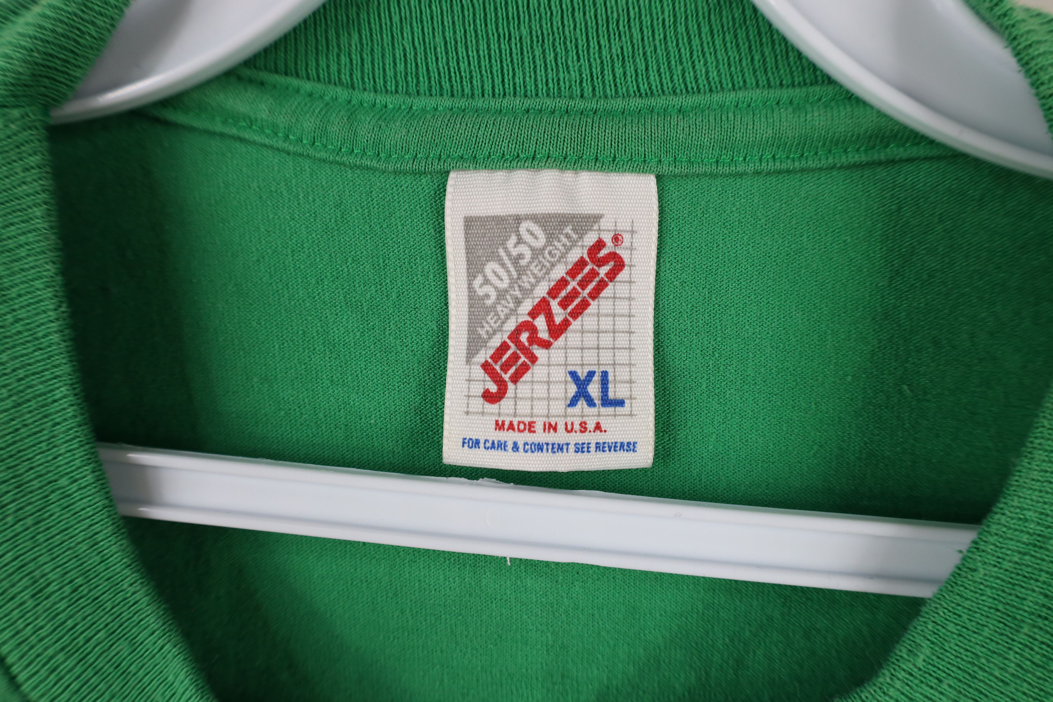 Vintage Vintage 90s Irish American Club Short Sleeve T-Shirt USA Size US XL / EU 56 / 4 - 5 Thumbnail