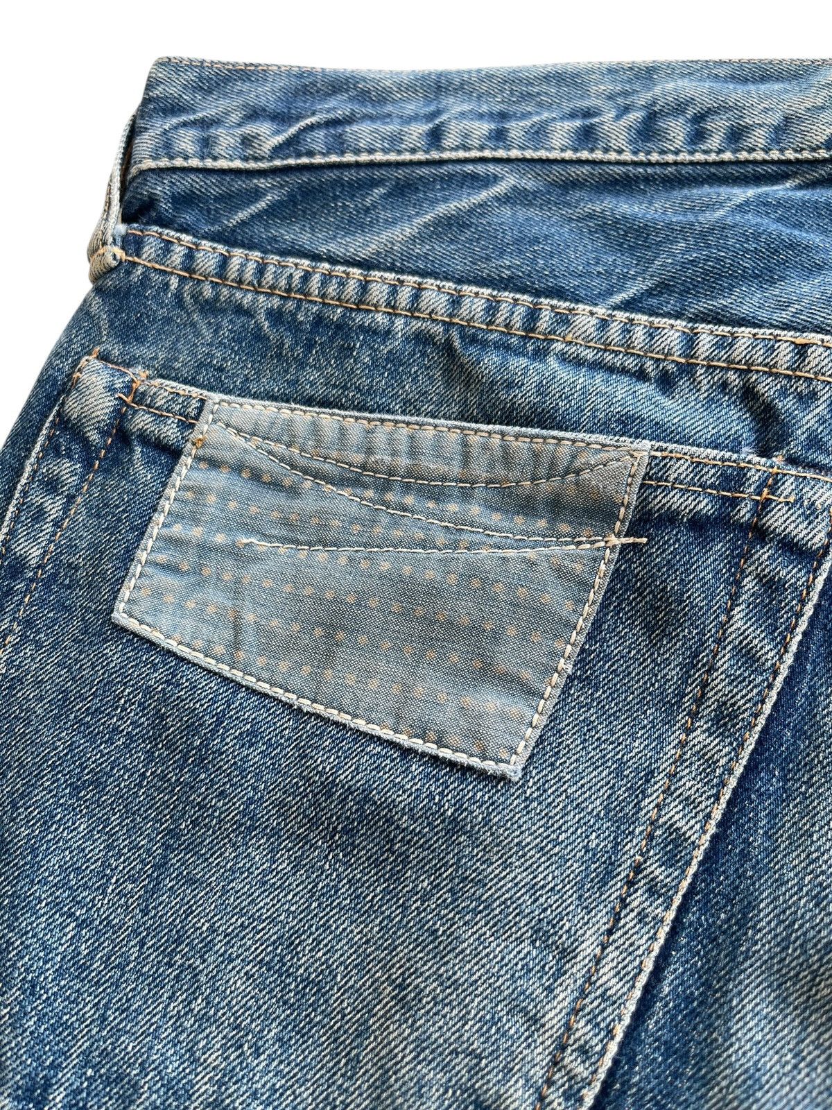 The Real McCoy's Joe McCOY Patchwork Selvedge Denim Size US 32 / EU 48 - 11 Thumbnail