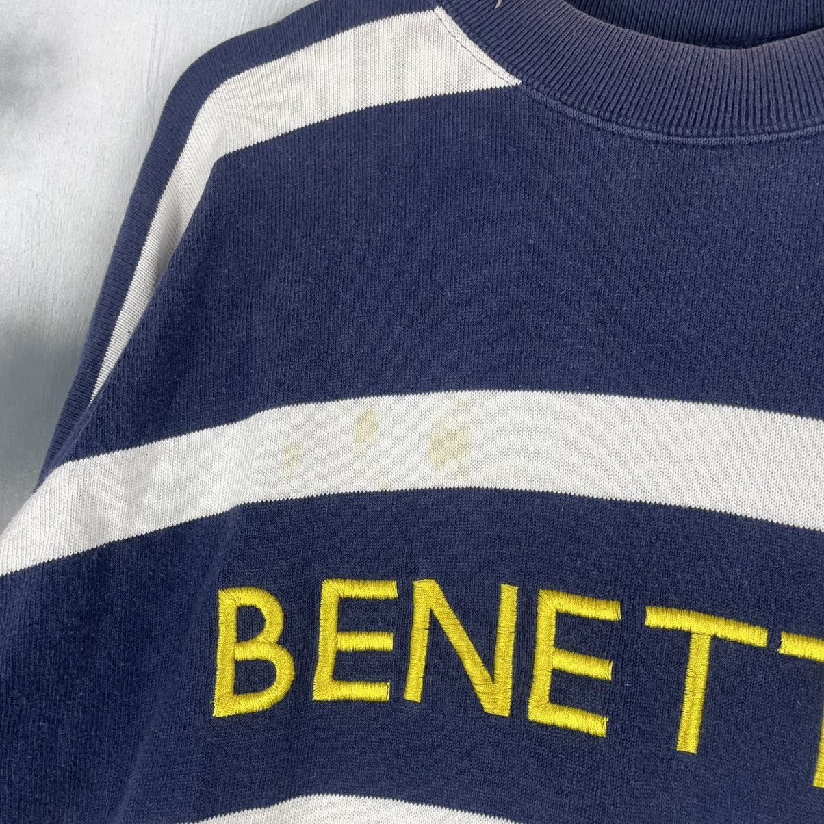 United Colors Of Benetton United Colors of Benetton Spellout Sweatshirt Size US XL / EU 56 / 4 - 3 Thumbnail