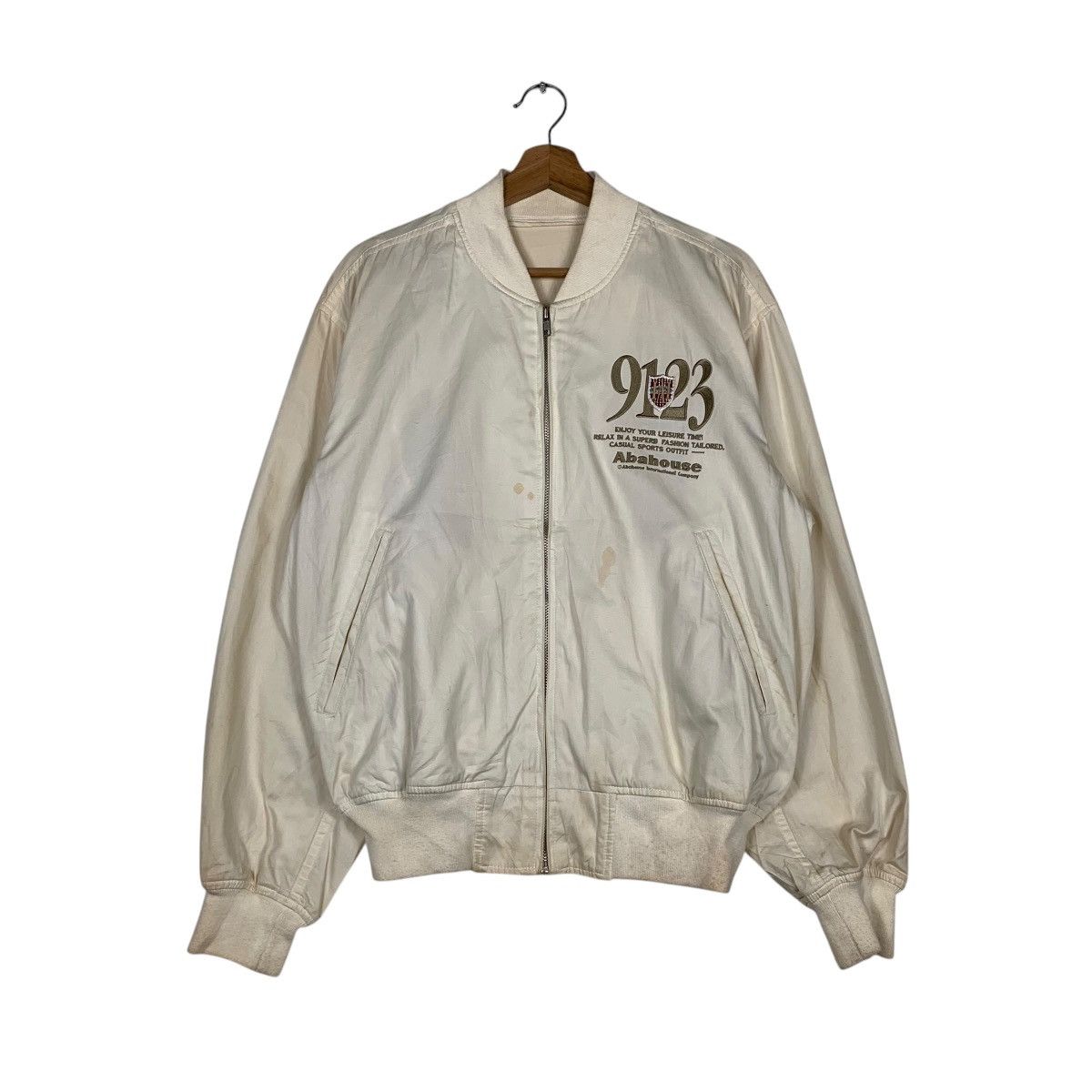 ABAHOUSE Abahouse Big Logo Bomber Jacket Size US M / EU 48-50 / 2 - 1 Thumbnail