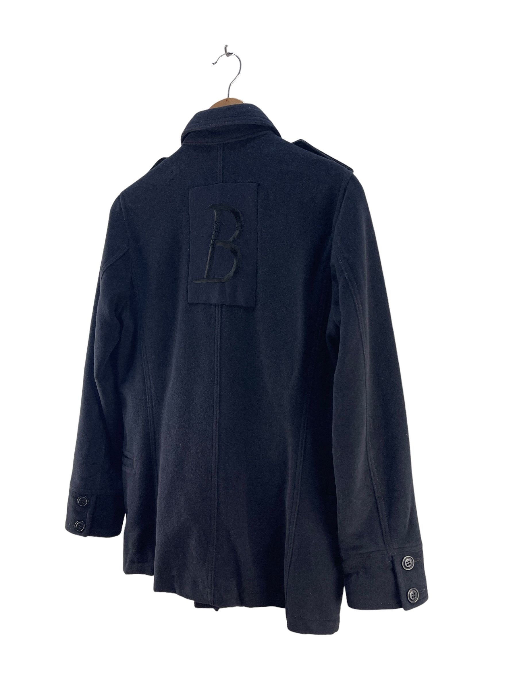 Blue Blue Japan Vintage Blue Blue Japan Wool Coat Jacket Size M / US 6-8 / IT 42-44 - 6 Thumbnail