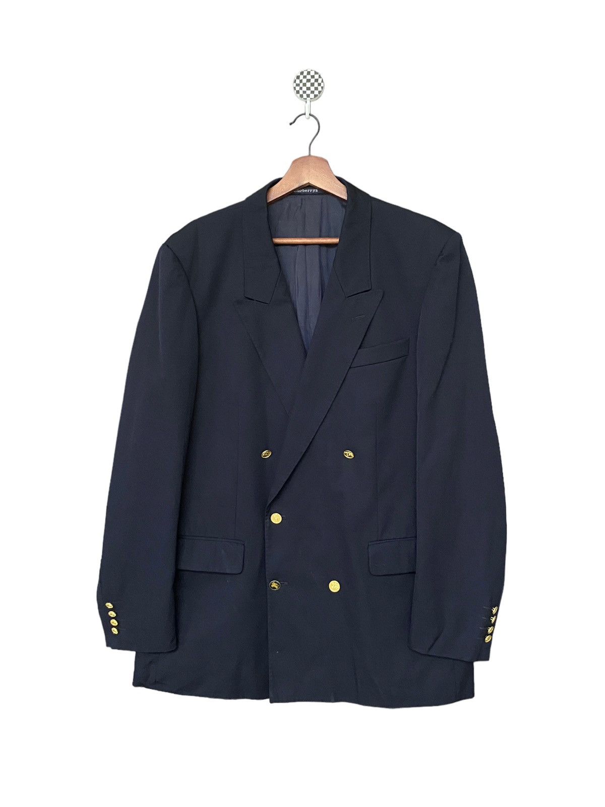 Burberry × Vintage Vintage Japanese Brand Burberry Jacket 1990s Size US XL / EU 56 / 4 - 1 Thumbnail