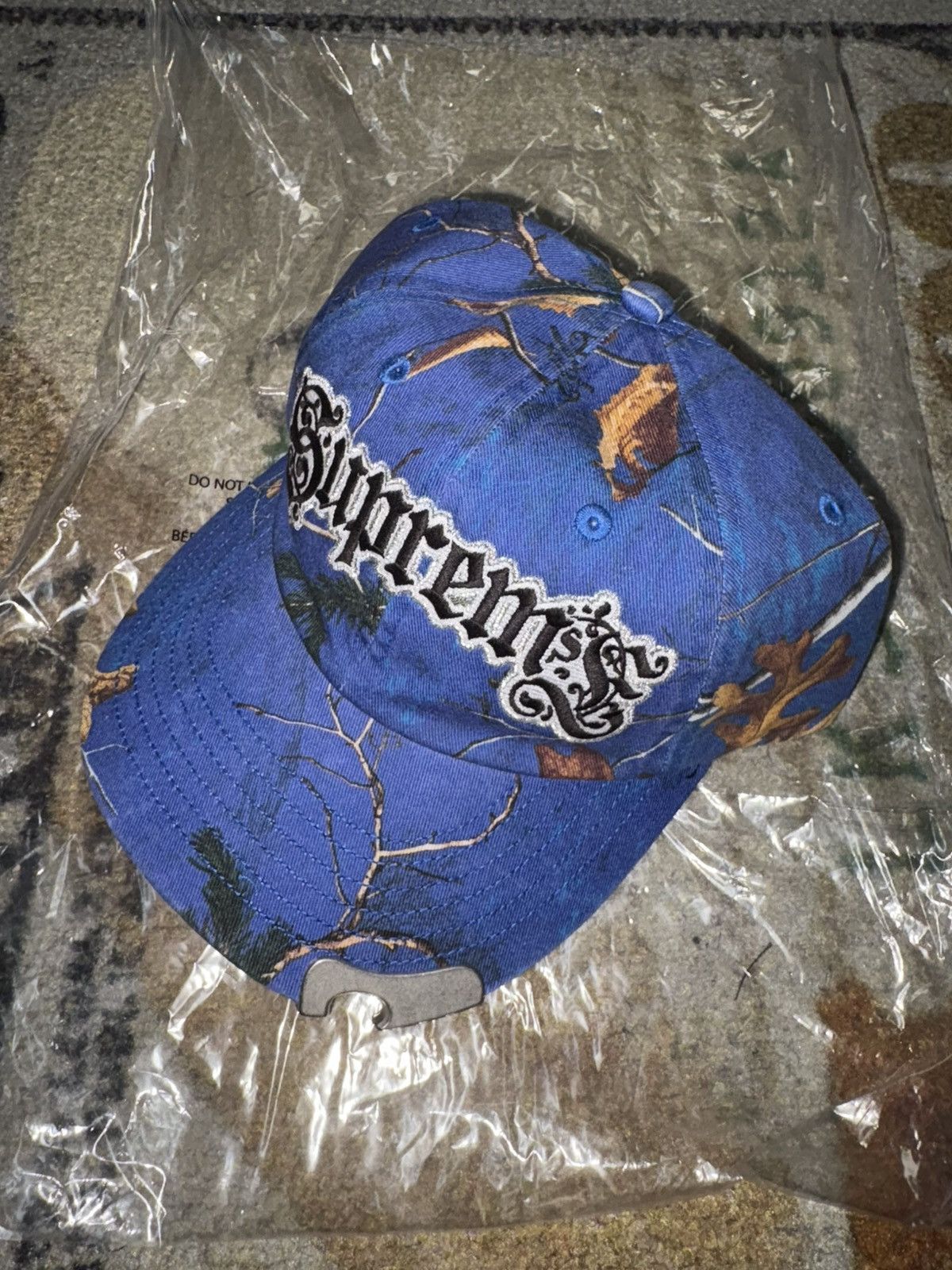 Supreme Supreme Aphex Twin 6-panel Hat Navy | Grailed