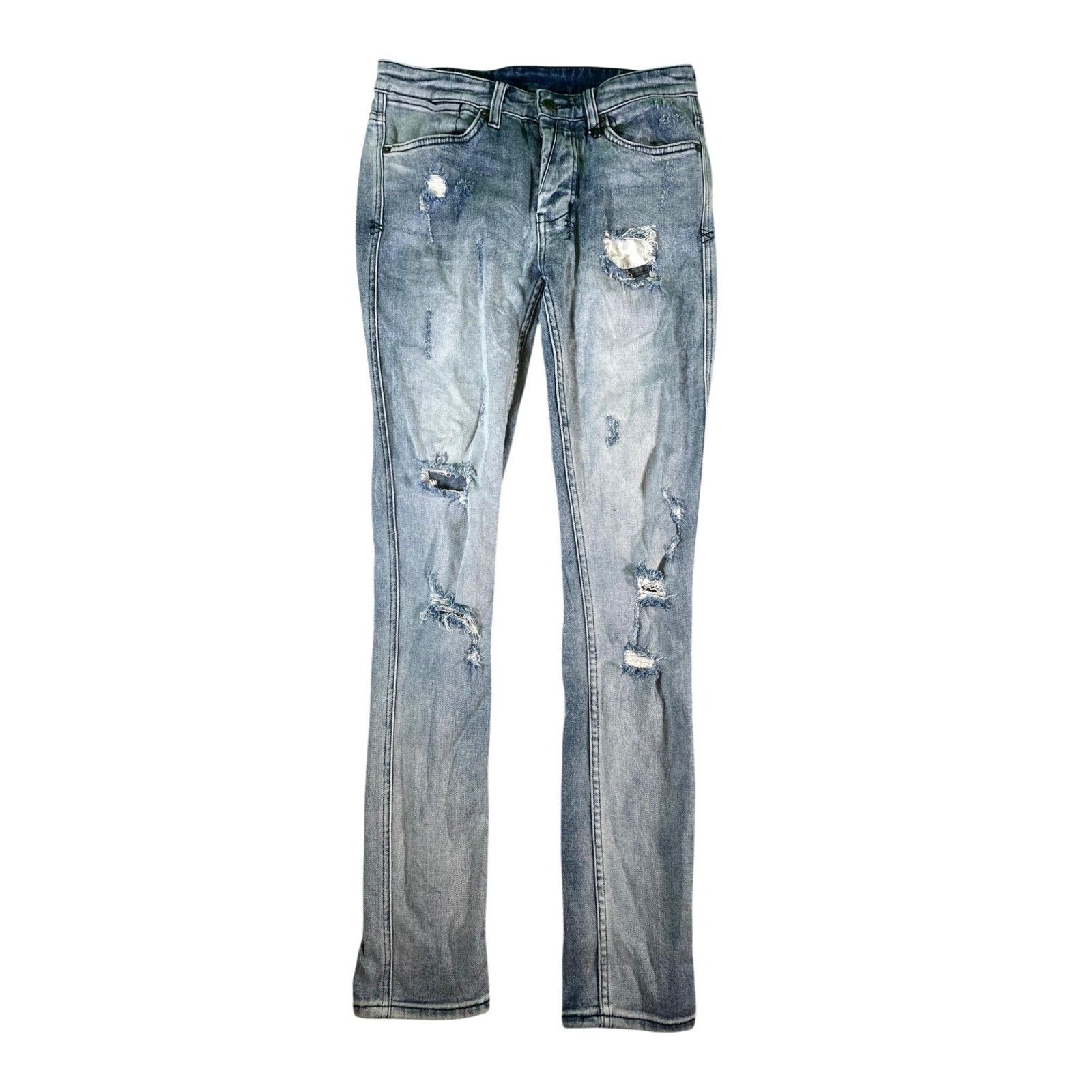 Ksubi Ksubi Ripped Light Wash Jeans Size US 29 - 1 Thumbnail