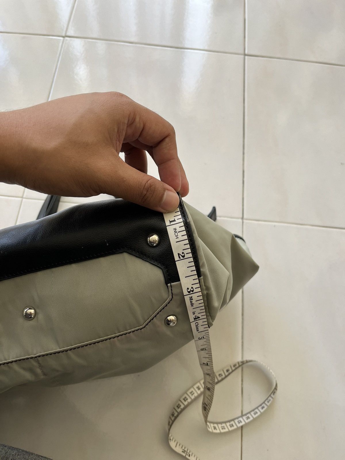 Yohji Yamamoto Y’SACCS by Yohji Yamamoto Nylon Leather Water Proof Size ONE SIZE - 17 Thumbnail