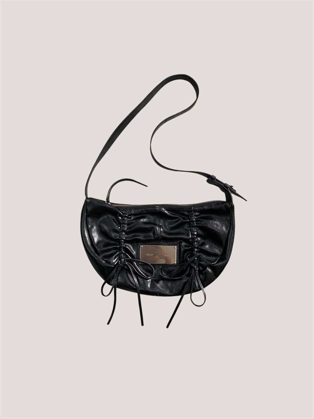 Matin Kim Martin kim half shirring ribbon shoulder bag Size ONE SIZE - 1 Thumbnail