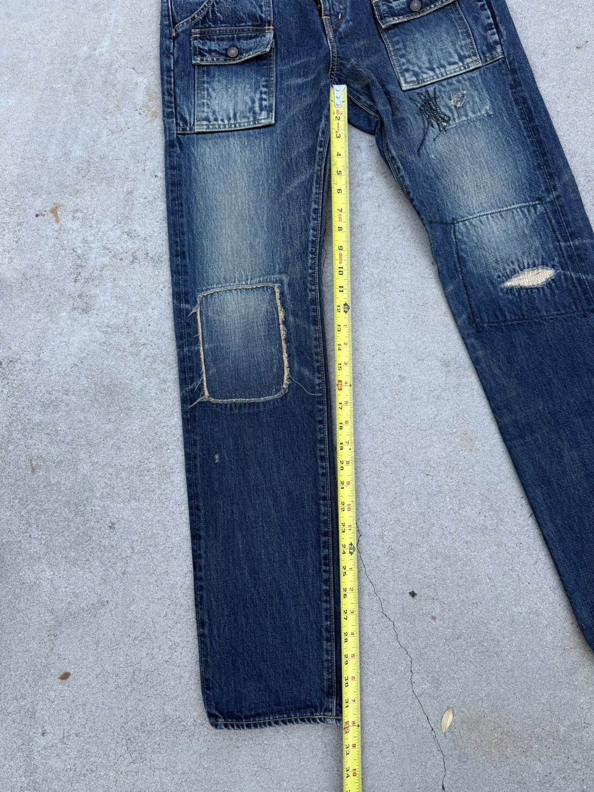 Kapital Kountry Kapital sashiko bush denim Size US 32 / EU 48 - 10 Thumbnail