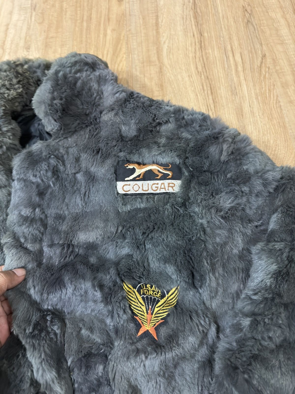 Vintage VINTAGE CLAY SMITH MOTORSPORT FUR JACKET Size US M / EU 48-50 / 2 - 3 Thumbnail
