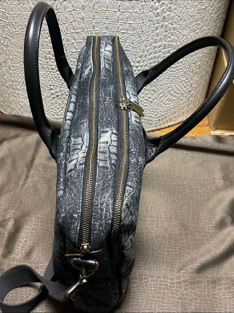 Jean Paul Gaultier Jean Paul Gaultier Silver Crocodile Doctor Bag Size ONE SIZE - 5 Thumbnail