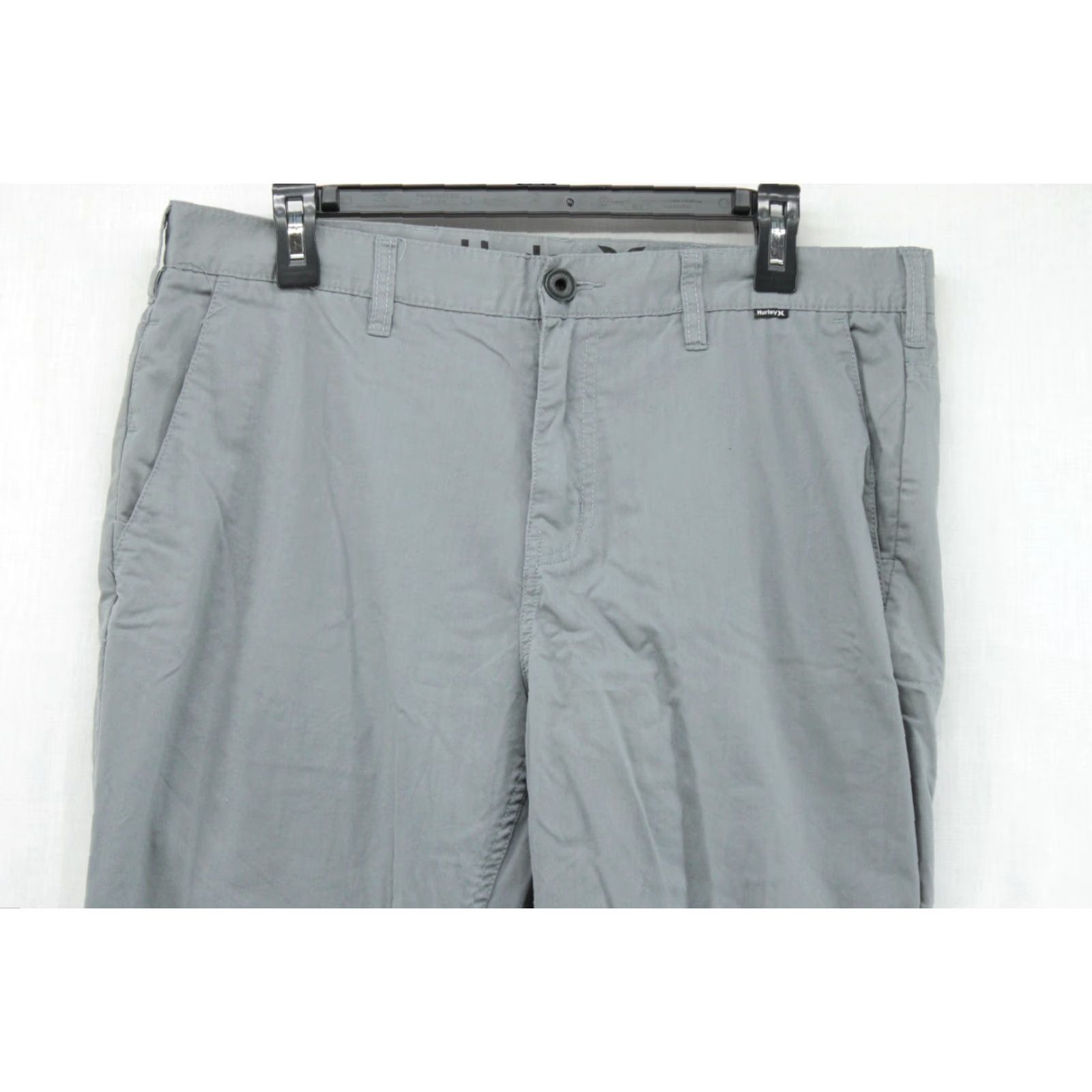 Hurley Hurley Nike Dri Fit Pants Men 34 Grey Cotton Blend Modern Preppy Soft Chino Casual Workwear 90s City Grunge Preppy Mens Size US 34 / EU 50 - 2 Thumbnail