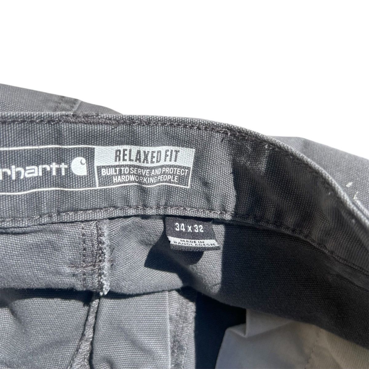 Carhartt Vintage Thrashed Paint Splatter Gray Carhartt Pants 32 x 30 Size US 32 / EU 48 - 4 Thumbnail