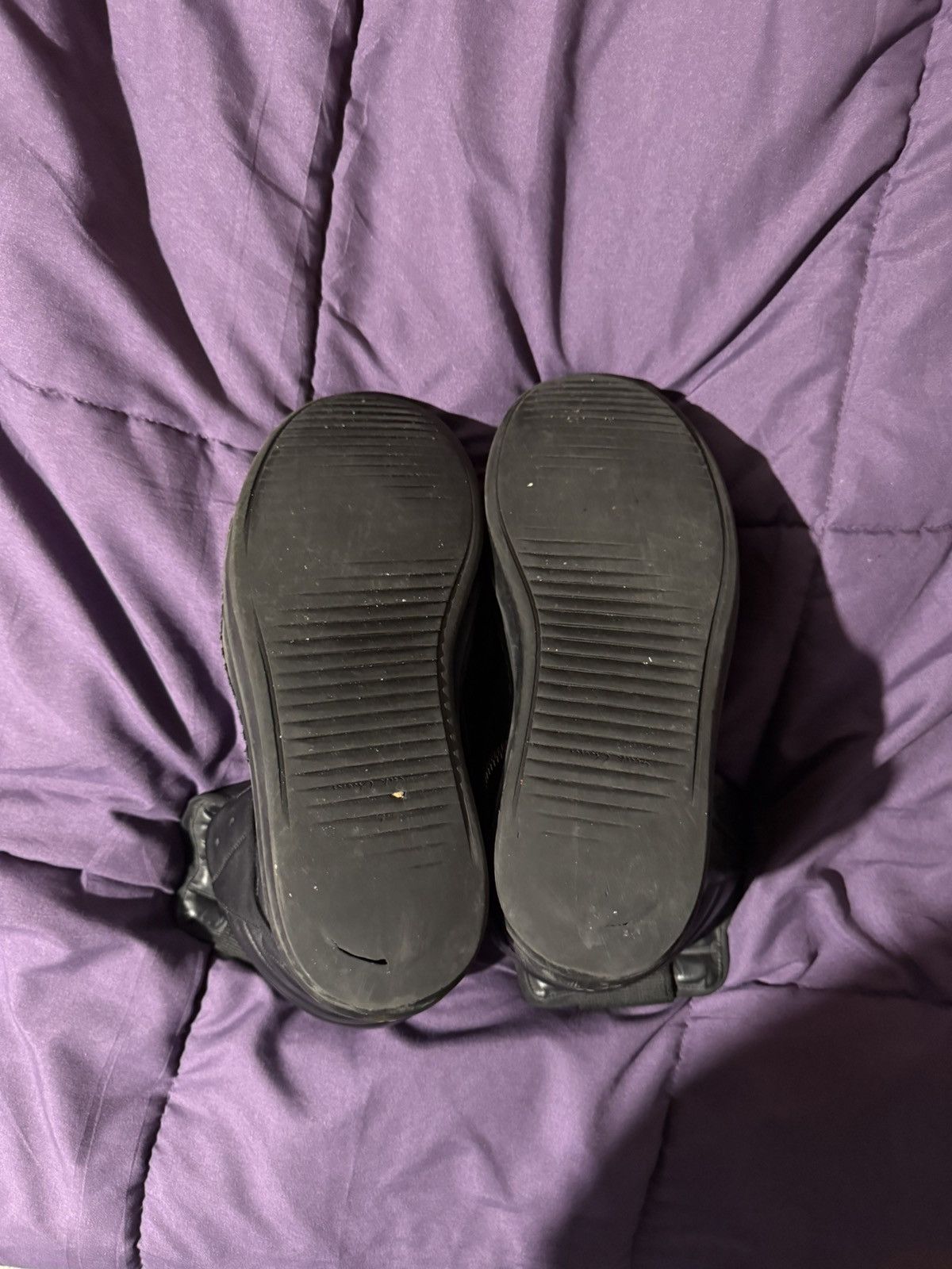 Rick Owens rick owen geobaskets triple black Size US 9 / EU 42 - 9 Thumbnail