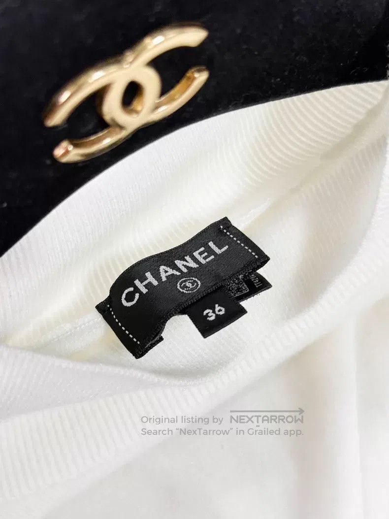 Chanel Chanel 25N Coco neige ski series white double C long-sleev Size XS / US 0-2 / IT 36-38 - 5 Thumbnail