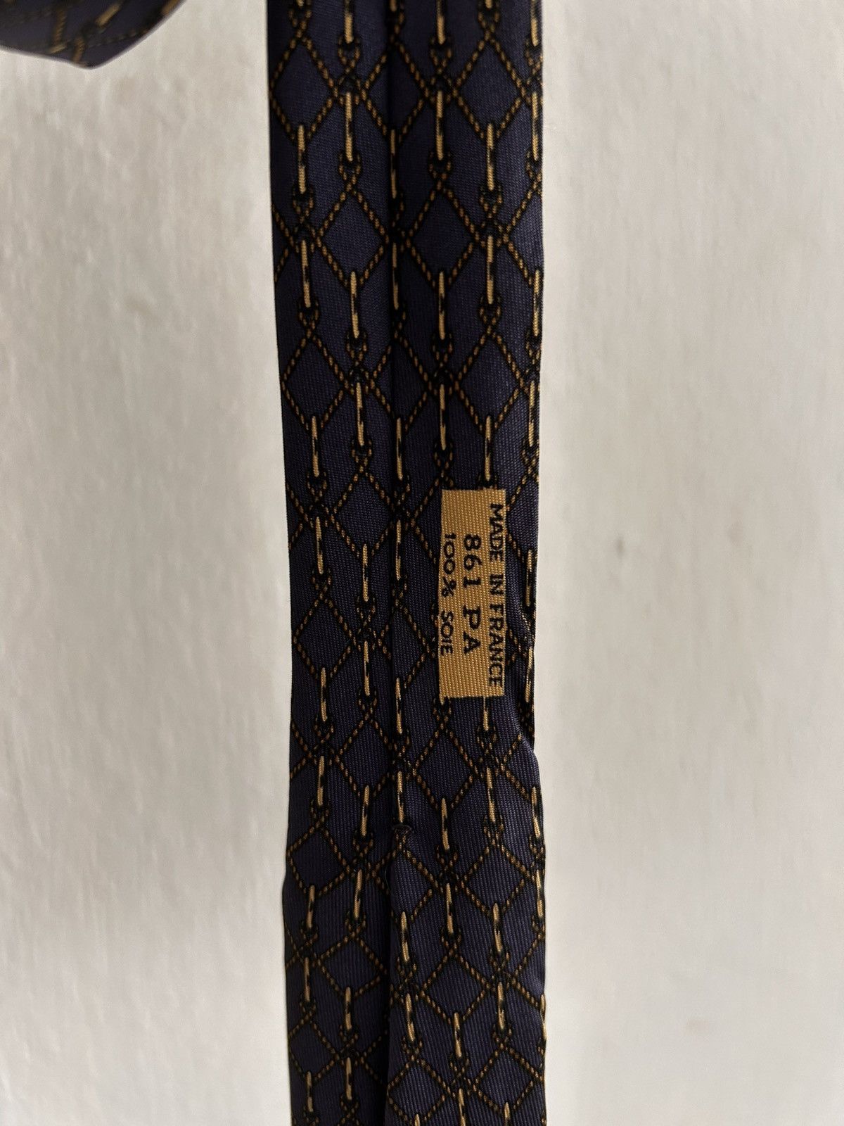 Hermes Hermes Vintage Tie Size ONE SIZE - 4 Thumbnail