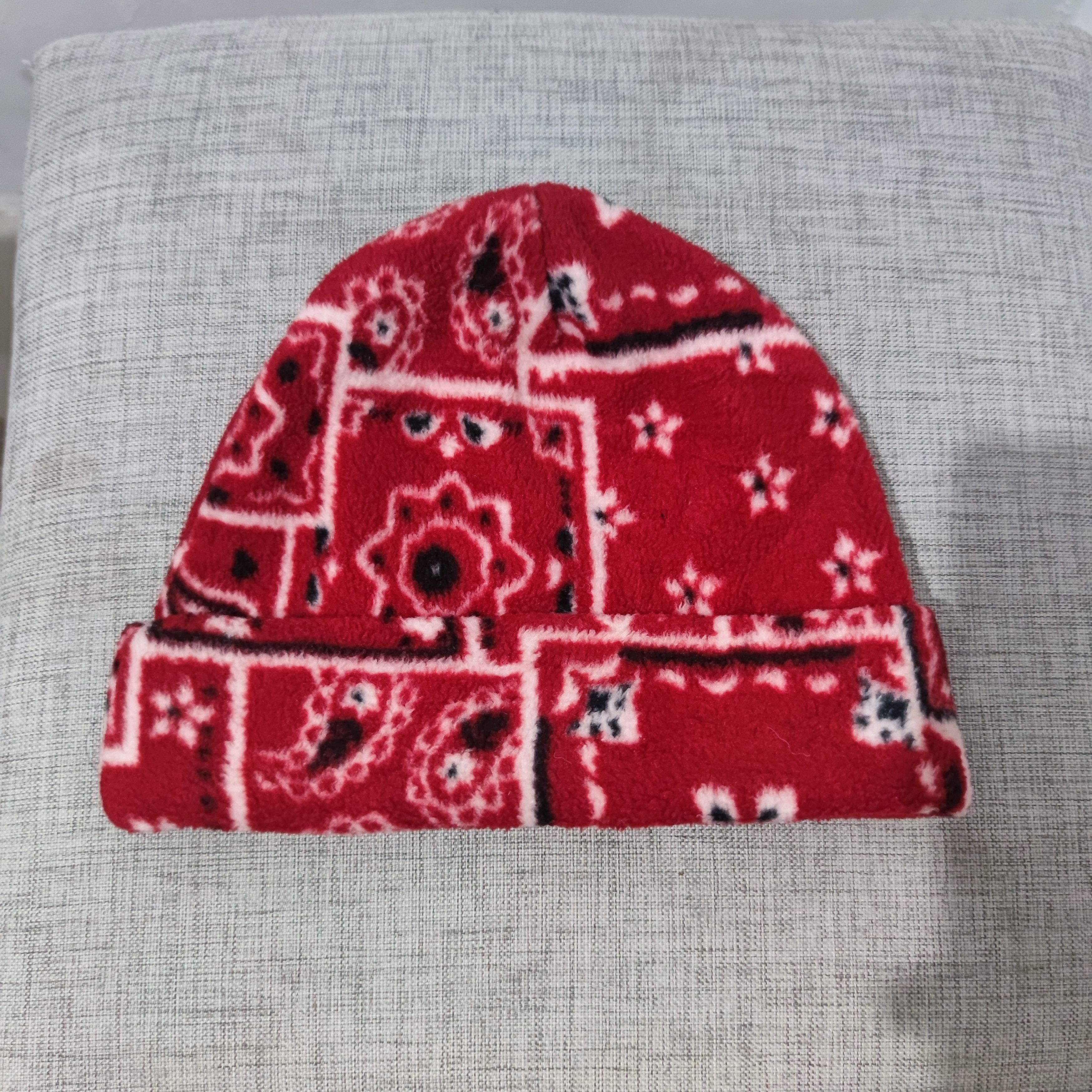 If Six Was Nine × Japanese Brand red beanni velvet hat Size ONE SIZE - 4 Thumbnail