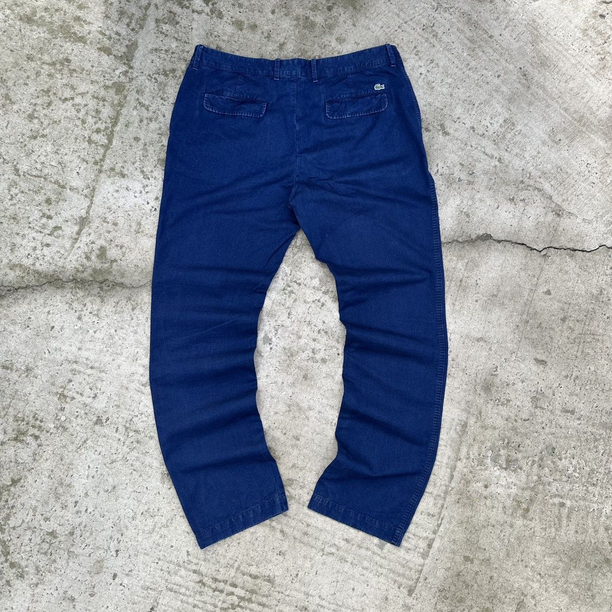 Lacoste Luxury Lacoste Trousers Size US 38 Y2K Old Money 90s Y2K Size US 38 / EU 54 - 1 Thumbnail