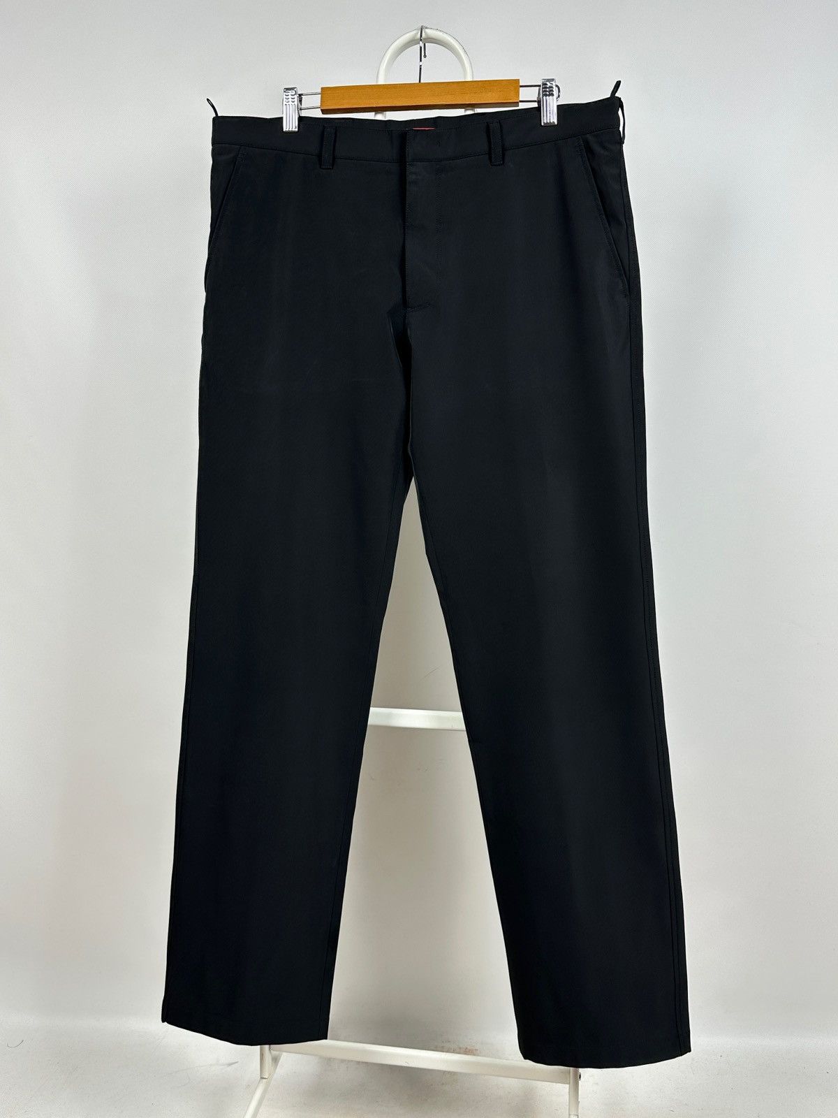 Prada Vintage Prada Black Tab Trousers Pants Size US 36 / EU 52 - 4 Thumbnail