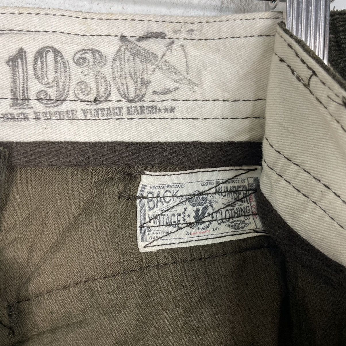Beauty Beast × Hysteric Glamour × Japanese Brand 💥BACK NUMBER CORDUROY BONDAGE CARGO PANT Size US 30 / EU 46 - 20 Thumbnail