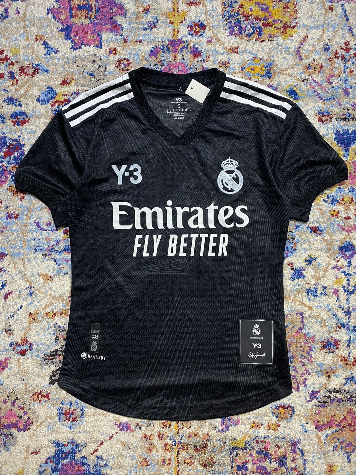 Adidas × Y's Adidas Y3 2021 2022 Real Madrid Jersey Size US S / EU 44-46 / 1 - 1 Thumbnail