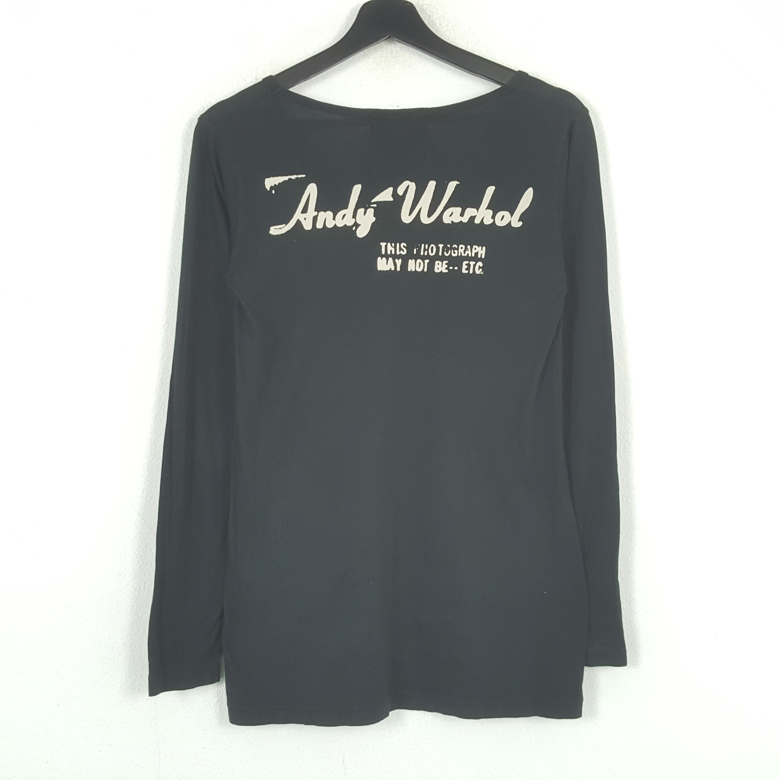 Andy Warhol × Hysteric Glamour × Vintage ANDY WARHOL x HYSTERIC GLAMOUR Japanese Brand Tshirt C285N27 Size XS / US 0-2 / IT 36-38 - 3 Thumbnail