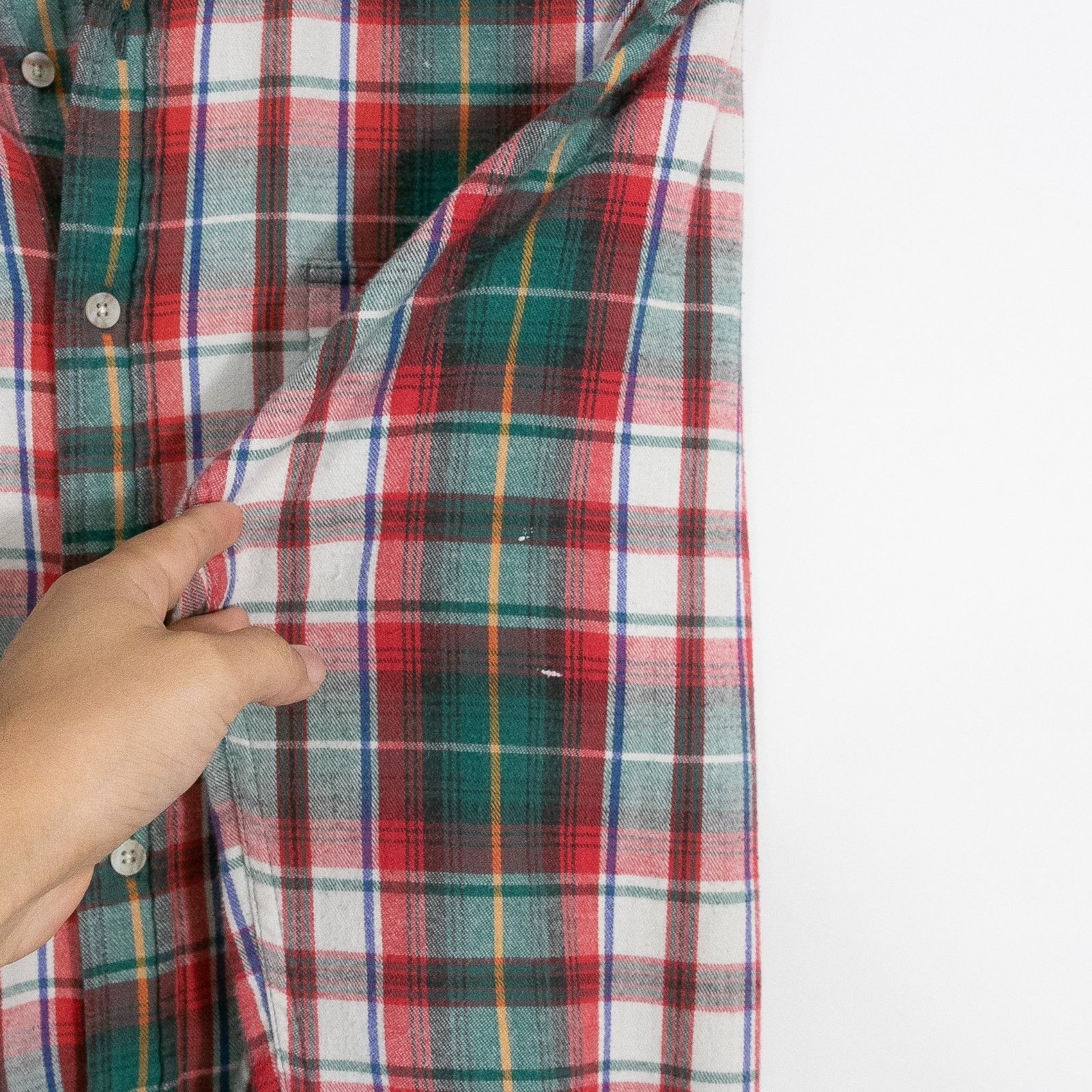 Woolrich Woolen Mills Vintage Woolrich Plaid Button Up Shirt Large Distressed Size US L / EU 52-54 / 3 - 5 Thumbnail