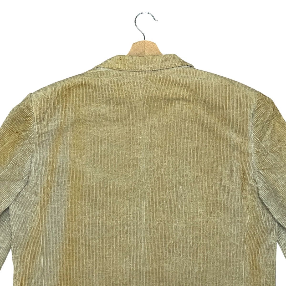 Comme des Garcons Vintage Comme Des Garcons Homme 1993 Corduroy Buttons Jacket Size US M / EU 48-50 / 2 - 17 Thumbnail