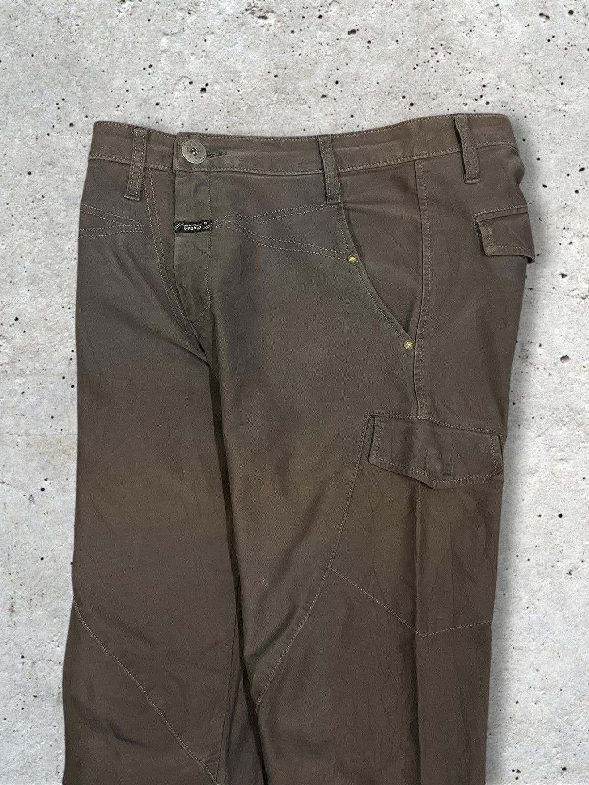Marithe + Francois Girbaud Vintage Marithe Francois Girbaud Rusty Gorpcore Cargo Pants Size US 32 / EU 48 - 3 Thumbnail