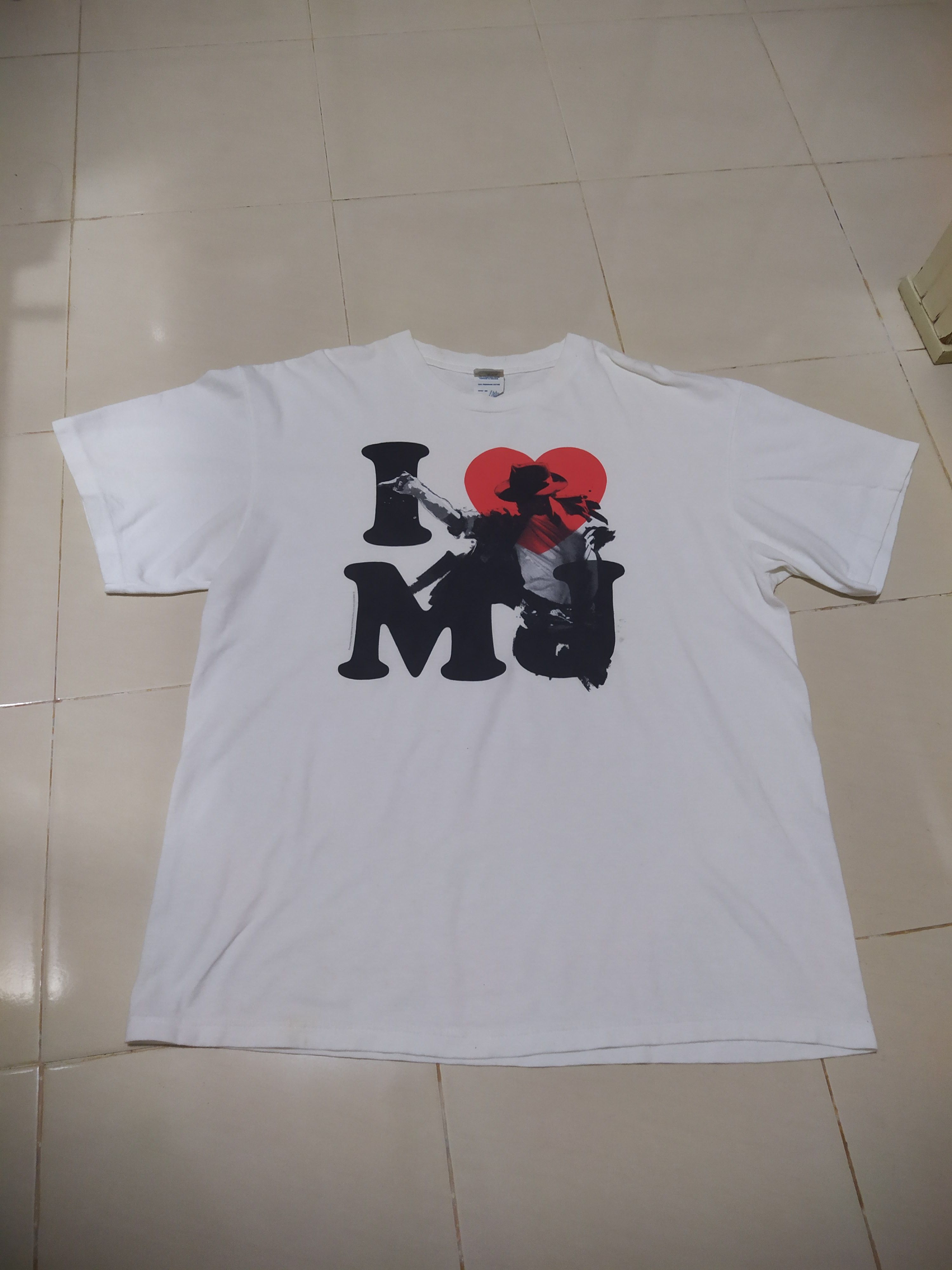 Michael Jackson 2009 Michael Jackson "I Love MJ" This Is It Tour Merchandise Size US L / EU 52-54 / 3 - 1 Thumbnail