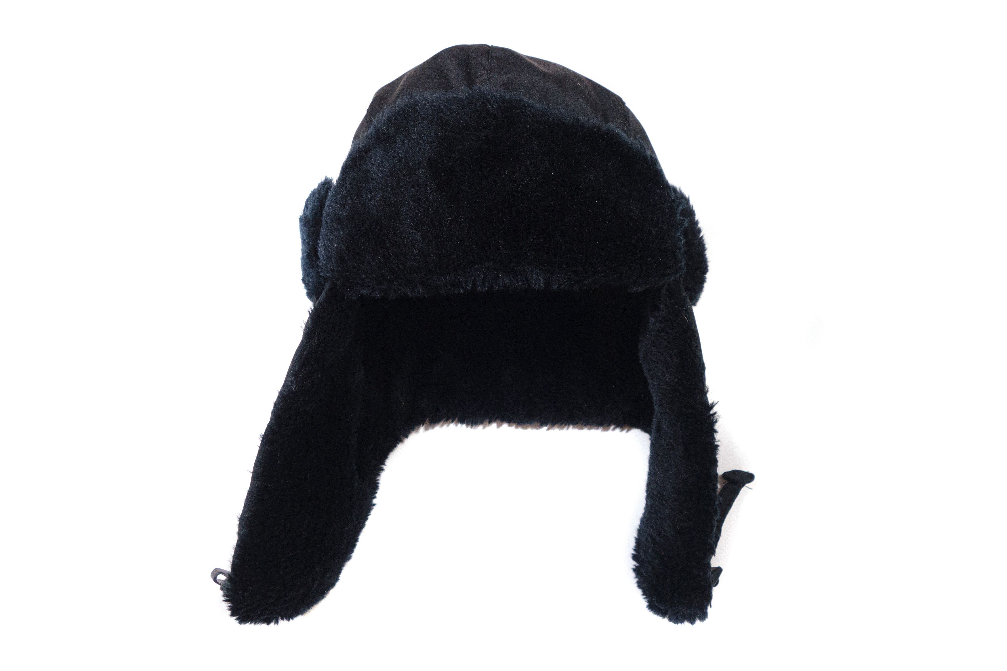 Vintage 00S Ushanka Nylon Faux Fur Rap Hat Size ONE SIZE - 3 Thumbnail