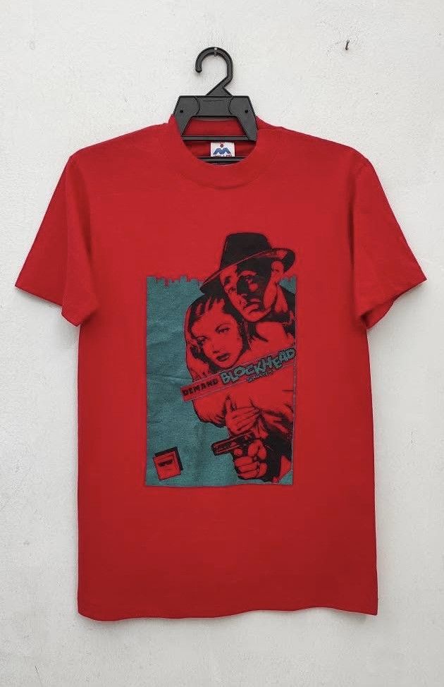 Powell Peralta GRAIL💥1980s BLOCKHEAD SKATEBOARD RON CAMERON TEE ZORLAC Size US M / EU 48-50 / 2 - 7 Thumbnail