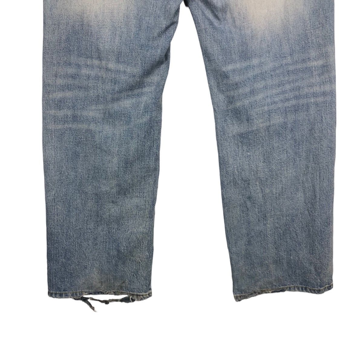 Hysteric Glamour 🔥Rare Punk Design Distressed Denim Jeans Japan Made Size US 32 / EU 48 - 8 Thumbnail