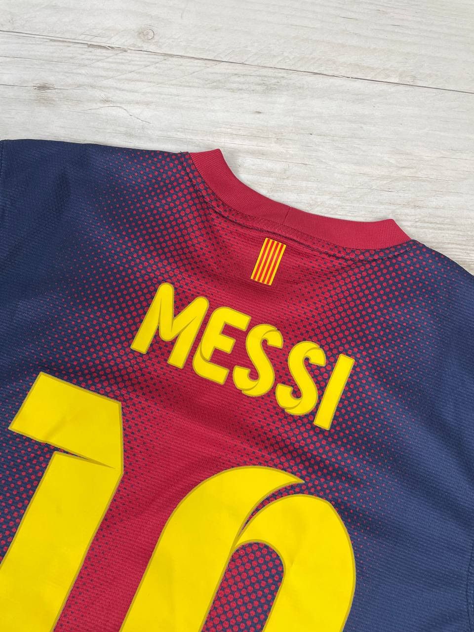 Nike Nike Barcelona 2012 2013 Messi #10 Player Issue Jersey Size US S / EU 44-46 / 1 - 15 Thumbnail
