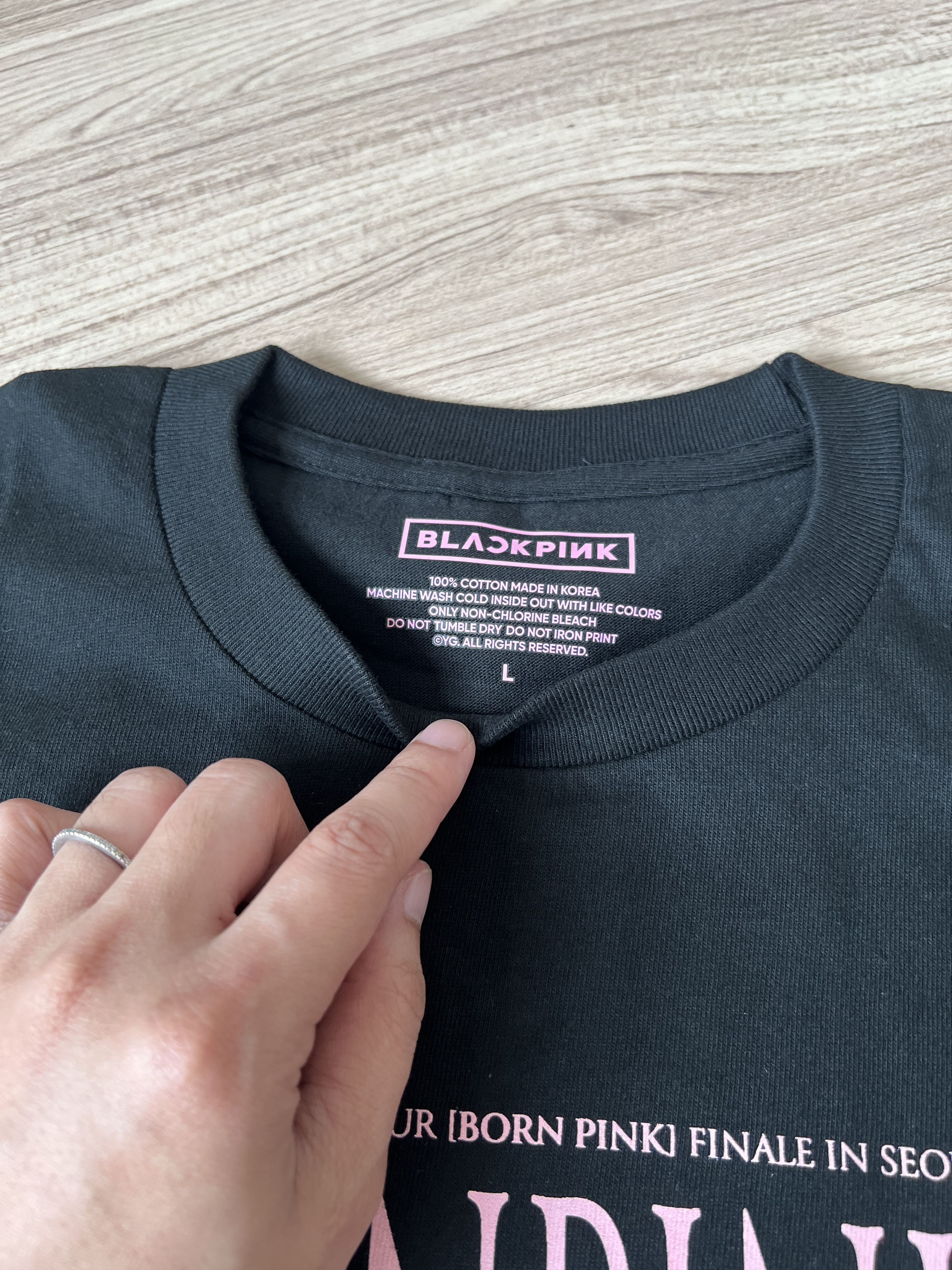 Blackpink Kpop Born pink T Shirt
