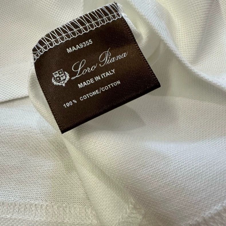 Loro Piana LORO PIANA Men's polo shirt short sleeves Size US L / EU 52-54 / 3 - 4 Thumbnail