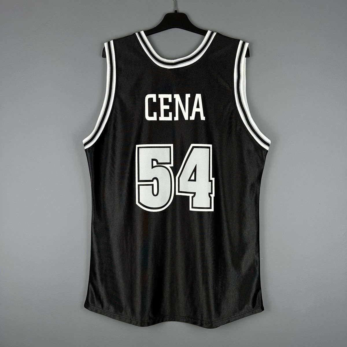 WWE Vintage Chain Gang Soldier John Cena Jersey Wrestling 2004 Size US M / EU 48-50 / 2 - 2 Thumbnail