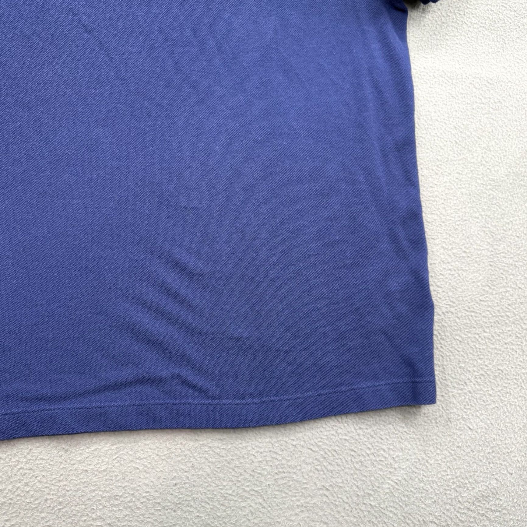 Lacoste Lacoste Polo Shirt Mens 4XL Blue Regular Fit Cotton Band Collar Logo Casual Size US XXL / EU 58 / 5 - 7 Thumbnail