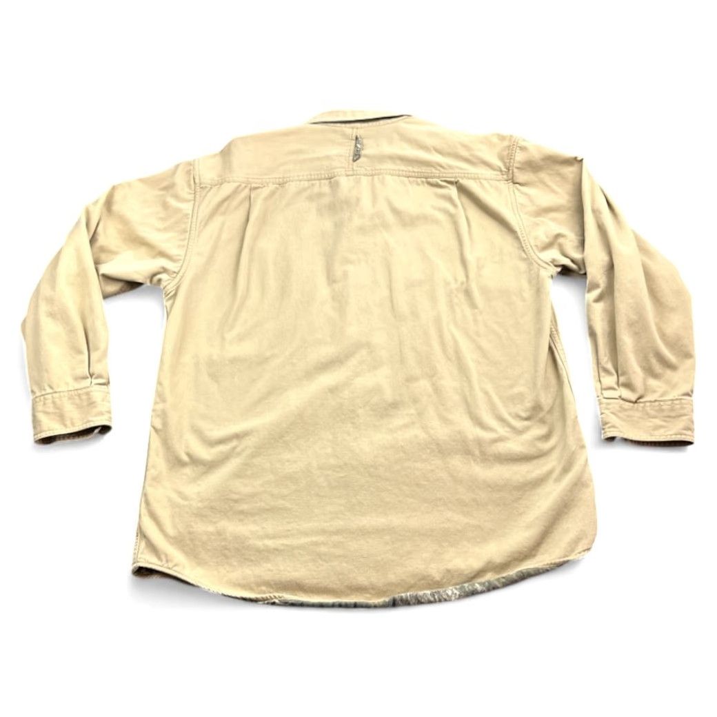 Vintage Mossy Oak Shirt Adult LARGE Brown Camouflage Lined Heavyweight Shacket Campfire Mossy Oak Brown Camouflage Shirt Mens Size US L / EU 52-54 / 3 - 3 Thumbnail